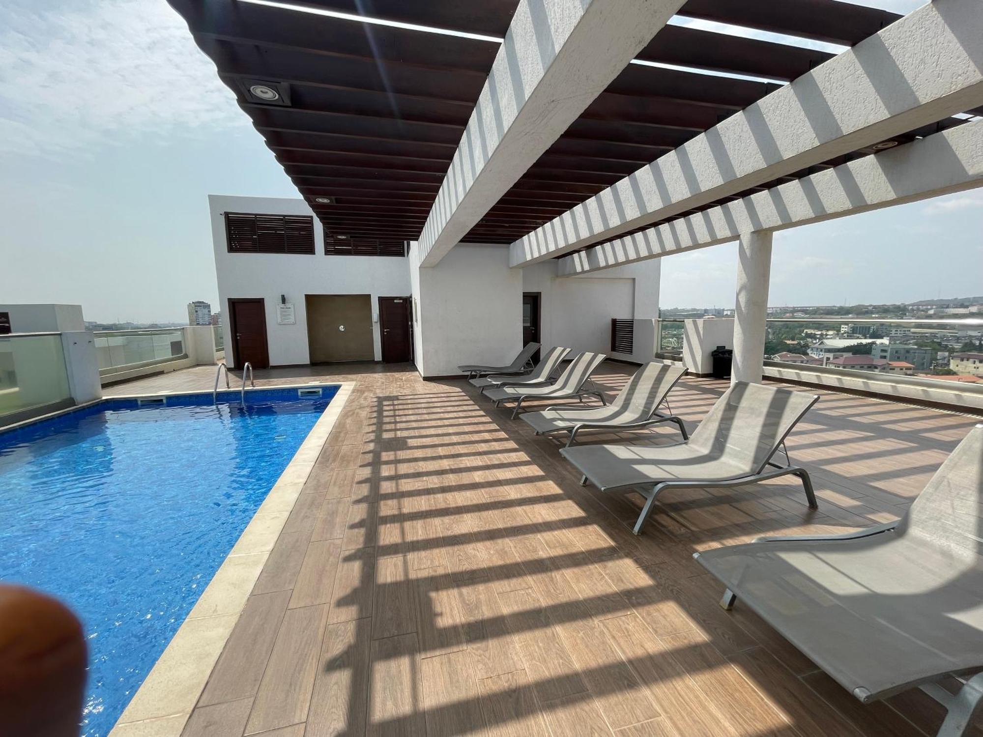 The Gallery Suites By Olive Gold Accra Exteriör bild